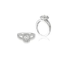 Double Shank Engagement Ring - Call for price