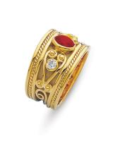 Ruby and Diamond-Byzantine Influence
