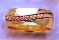 gold wedding band