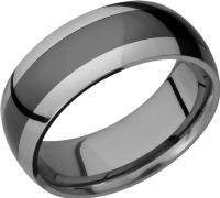 Ceramic and Tungsten Band