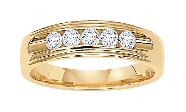 DIAMOD RING-6.M .50 CTS DIAMONDS