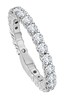 COMMON PRONG DIAMOND BAND GOLD OR PLATINUM