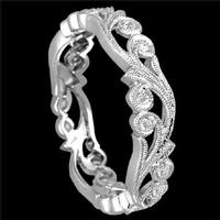 AND DIAMOND WEDDING RING