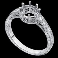 Platinum and Diamond Mounting