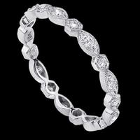 18kt White Gold and Diamond