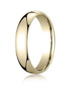 14K YELLOW GOLD CLASSIC SHAPE COMFORT FIT RING 5MM