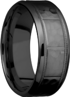 Zirconium 8mm band