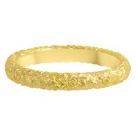3MM WIDTH TEXTURED SURFAC IN GOLD OR PLATINUM